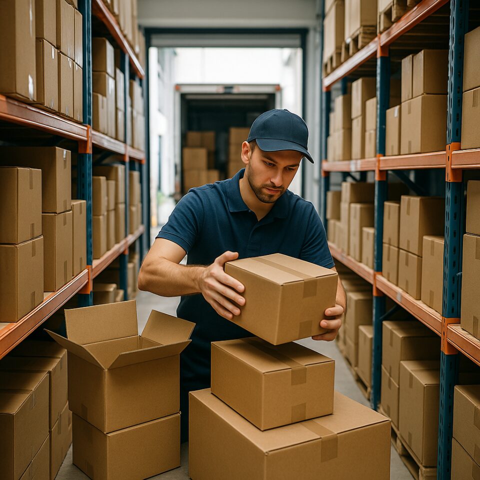 Como a falta de espaço impacta a separação de pedidos e limita suas vendas?